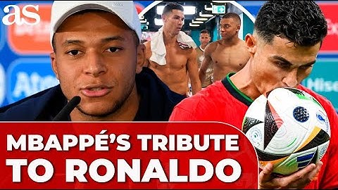 MBAPPÉ'S stunning TRIBUTE to CRISTIANO RONALDO  ahead of FRANCE - PORTUGAL quarter-final