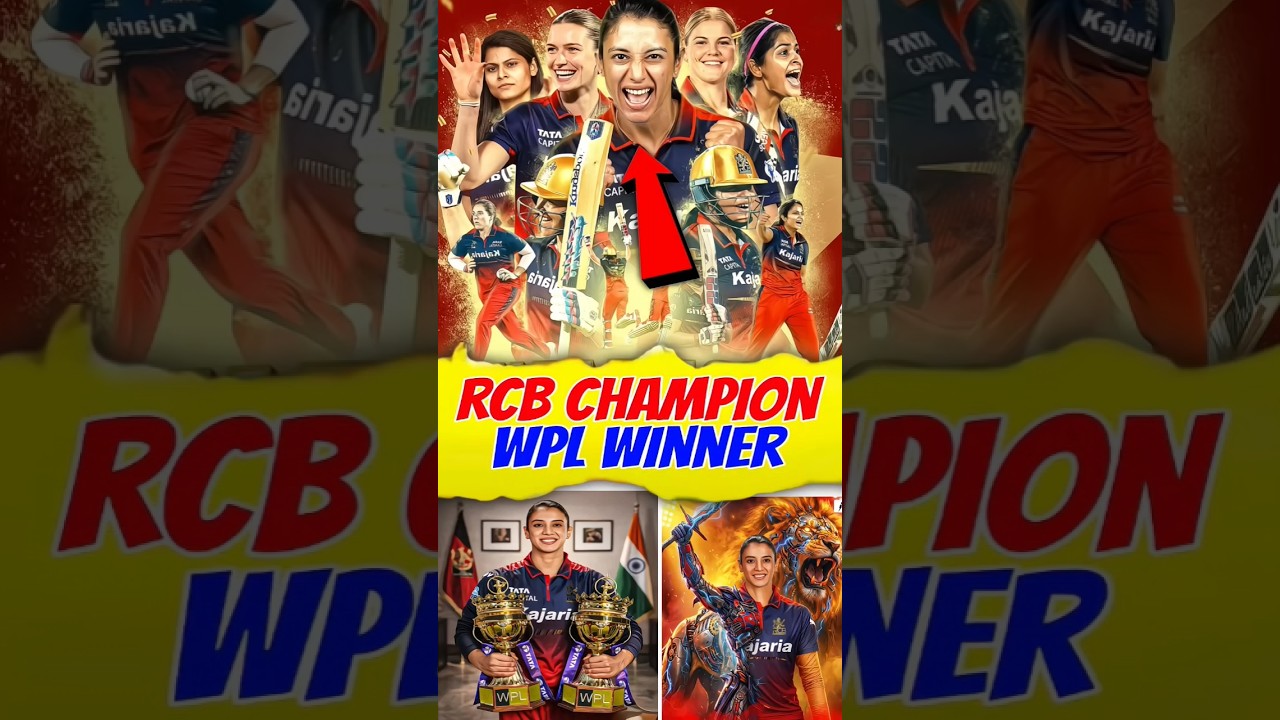 RCB CHAMPION ONE'S AGAIN GOATED TEAM🥵