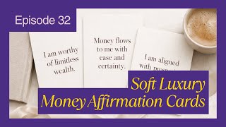 Soft Luxury Money Affirmation Cards screenshot 2