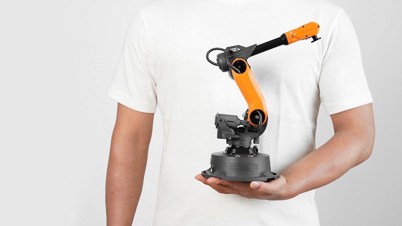 Mirobot | 6-axis Mini-industrial Robot Arm YouTube
