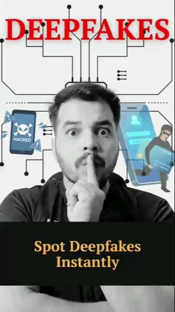 How to Detect a Deepfake Video (3 Easy Tips) #cybersecurity #hackervlog ...