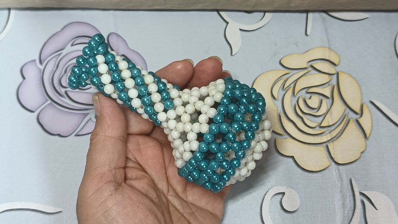 3D Beaded Beautiful Spiral Vase Part-1 | Only For You | Craft Novelty Sons