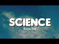 Burna boy  science lyrics