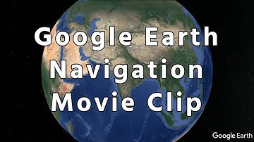 Google Earth Globe to Any Place Navigation Video Footage Movie | Educational |