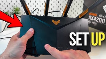 How to Setup Your Asus TUF Gaming AX4200 WiFi Router - Complete Guide