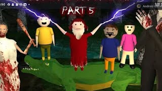 Android game - granny horror story part 5 l animated in hindi l MAKE JOKE HORROR l 