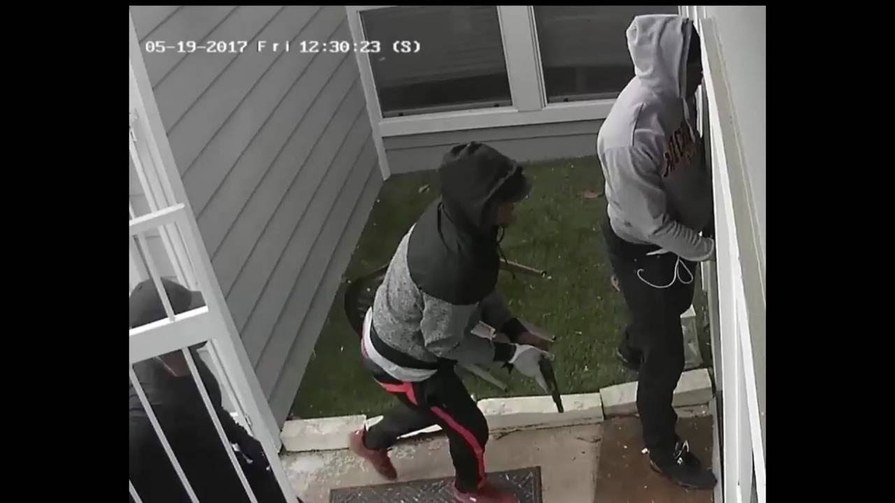 Surveillance video of Kirkwood home invasion YouTube