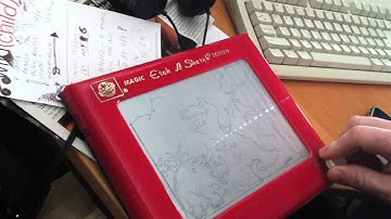 Time-Lapse Etch-a-sketch Master John Baumann