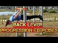 How To Back Lever - progression Exercises