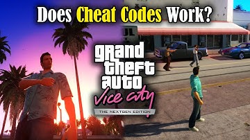 I tried All GTA Vice City Cheat Codes in Nextgen Edition