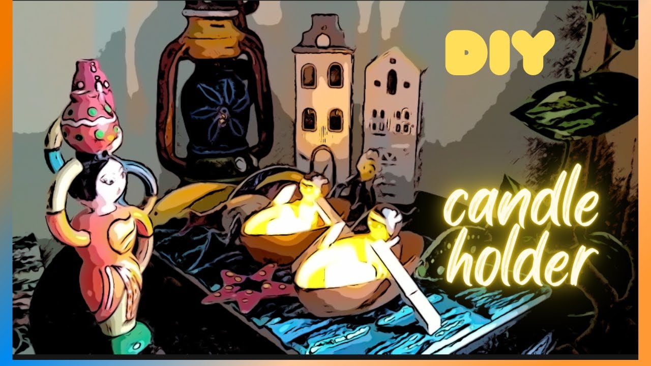 TEA LIGHT CANDLE HOLDER DECORARION | LED TEA LIGHT DECORATION IDEAS | TEA LIGHT CANDLE HOLDER DIY