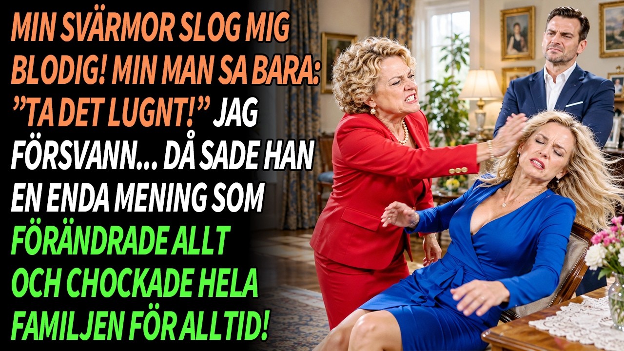 Hon slet mig i håret så hårt att jag slog höften i bordskanten, och när hon träffade mitt ansikte en gång till såg jag blod på fingrarna. "Ge dig iväg", fräste hon. "I det här huset är du ingen."...