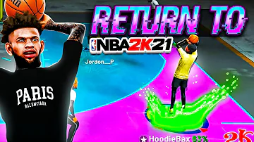 I made my return to NBA 2K21 and COULD NOT BE STOPPED..