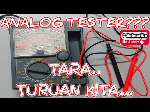 HOW TO USE ANALOG MULTI-METER/TESTER || TAGALOG