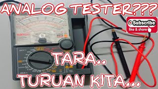 HOW TO USE ANALOG MULTIMETER/TESTER || TAGALOG