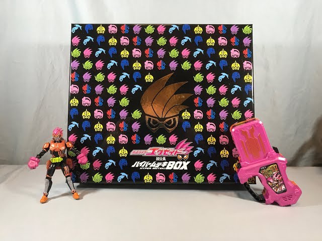 Kamen Rider Ex-Aid Hyper Muteki Box with Knockout Fighter 2 Gashat
