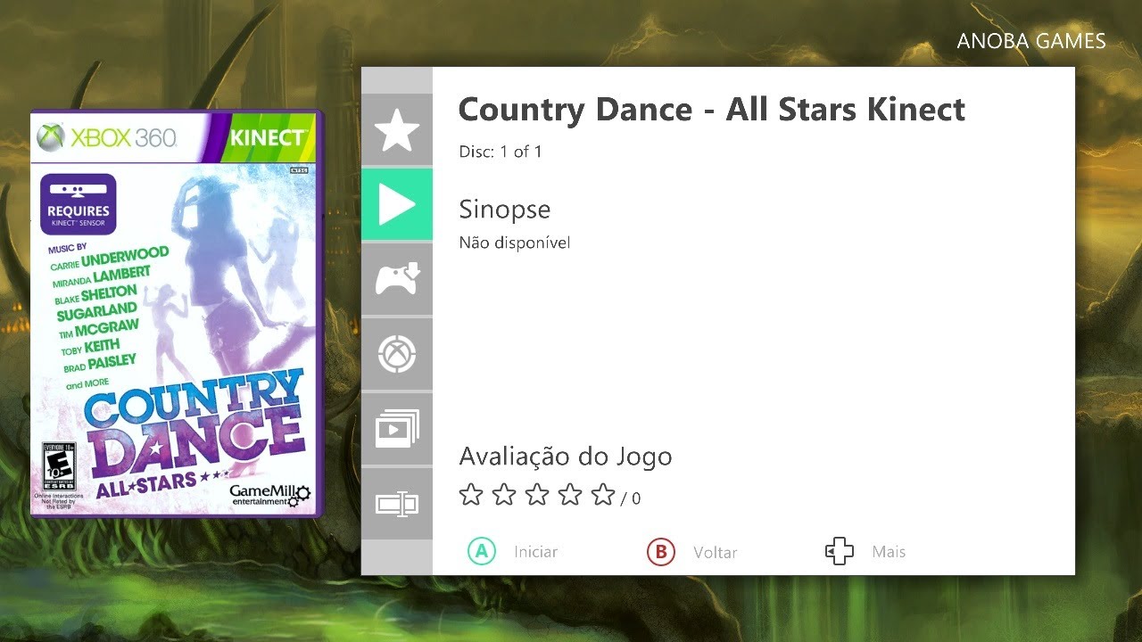 激安」COUNTRY DANCE ALL-STARS Xbox 360 海外版