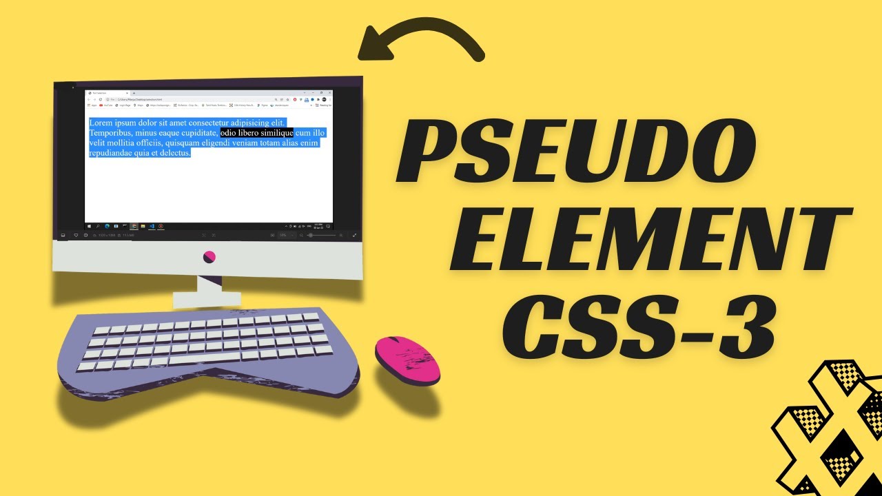 CSS Pseudo-Elements | HTML & CSS Tutorial In Tamil | #pseudoelement # ...