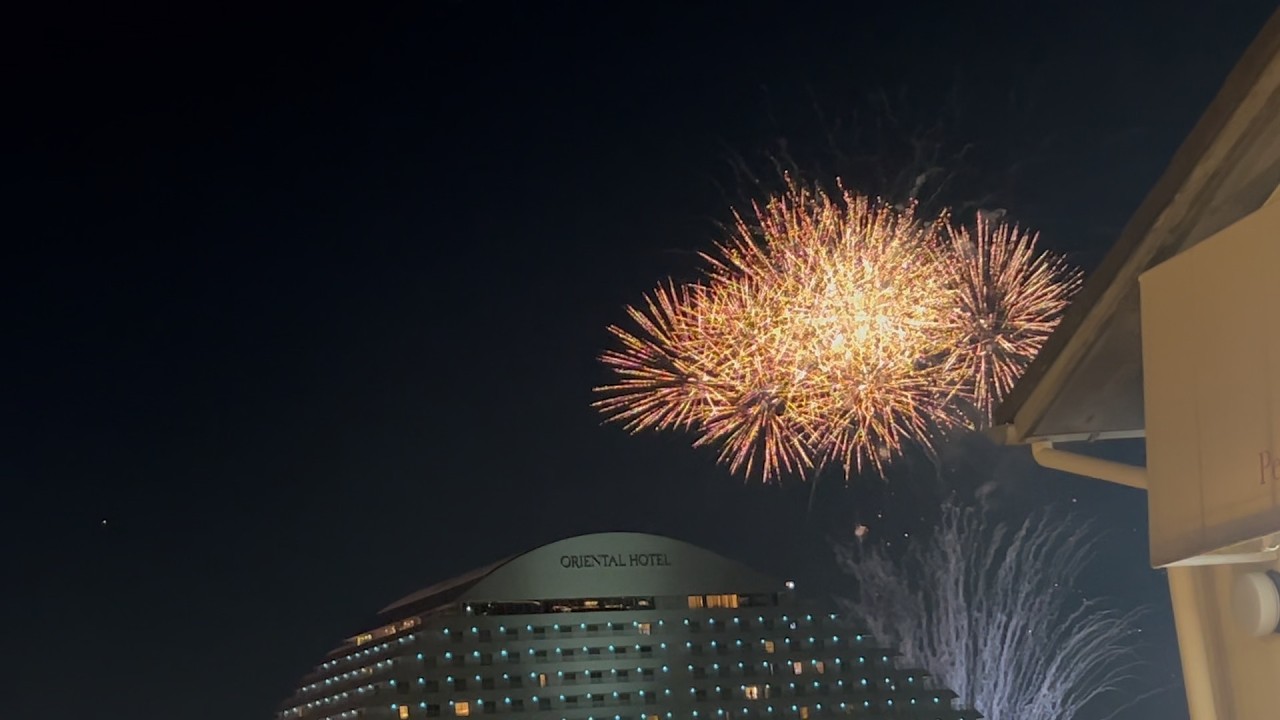 季節外れの花火　２０２６/２/２１ 神戸から最高のイルミネーション！