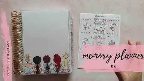 B6 Memory Planning 11th - 17th January | RachelBeautyPlans
