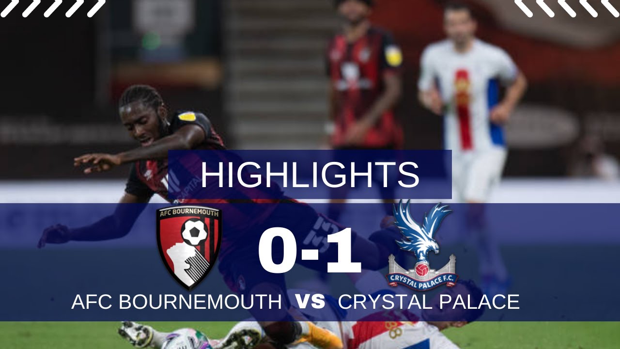 United Football League Matchday 8 AFC Bournemouth vs Crystal Palace