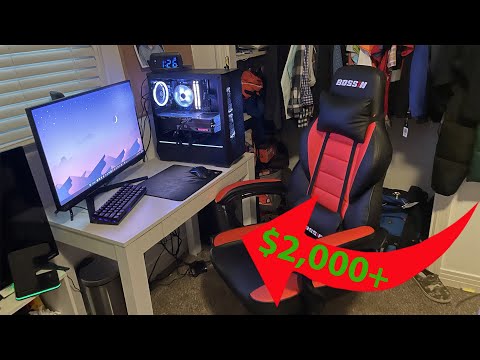 My **INSANE** $3,349.81 2022 Gaming Setup! (Feat. the NEW RTX 4080!!!)