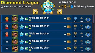 8 Ball Pool - Playing Diamond League With 0 Winning at Level 779 - Faizan Bacha screenshot 2