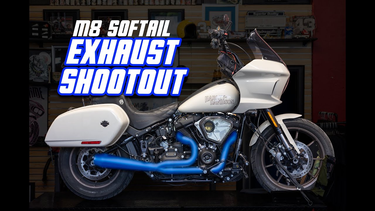 Which M8 Softail Exhaust Makes The Most Power?? FXLRST Exhaust