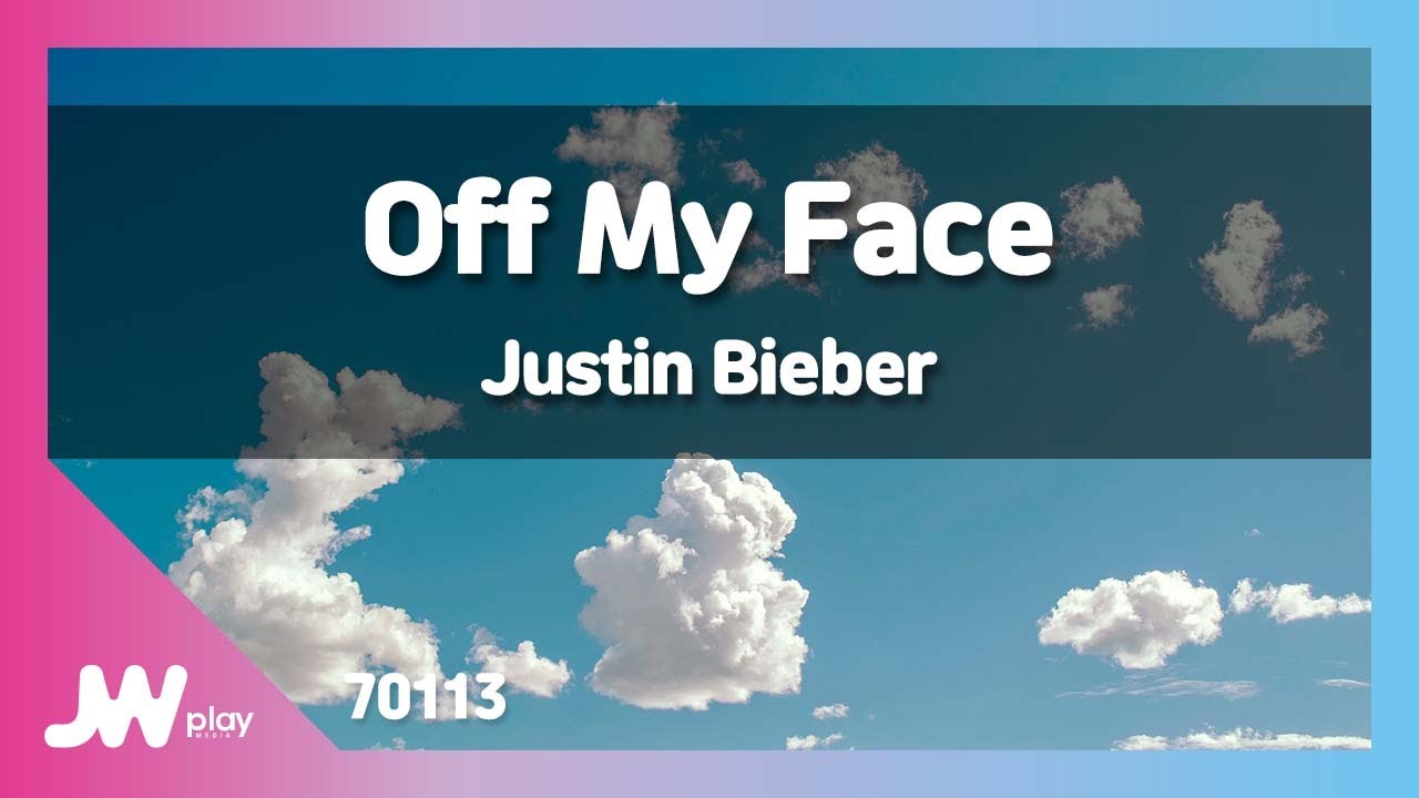 [JW노래방] Off My Face / Justin Bieber / JW Karaoke