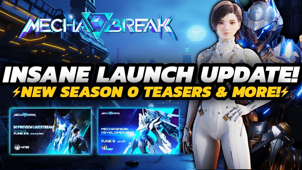 Mecha BREAK - MAJOR Dev & Launch UPDATES! | NEW Maps, Modes & MORE ...