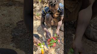 Authentic life, authentic cooking #traditinal #culture #hadzabetribe #africantribe