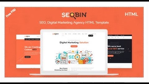 SeoBin | SEO Social Media and Marketing HTML Template | Themeforest Templates