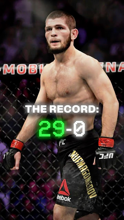 Khabib's Undefeated UFC Record♾️🥊