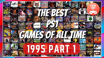 The Best PS1 Games of All Time (1995 Part 1) PAL Release Dates / 5 Games Shown)