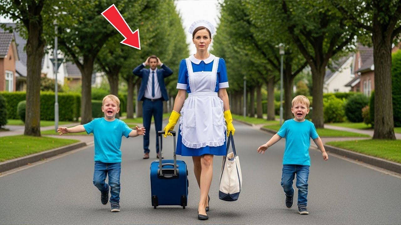 OHNE JEDEN GRUND ENTLIESS DER MILLIONÄR DAS KINDERMÄDCHEN – WAS SEINE KINDER SAGTEN, ÄNDERTE ALLES