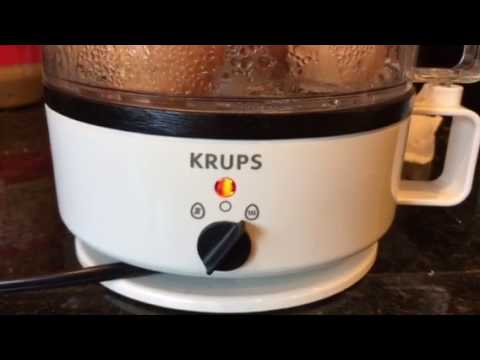 Krups Ovomat Luxe 239 Vintage Egg Cooker MCM Mod Orange Made in Germany 230