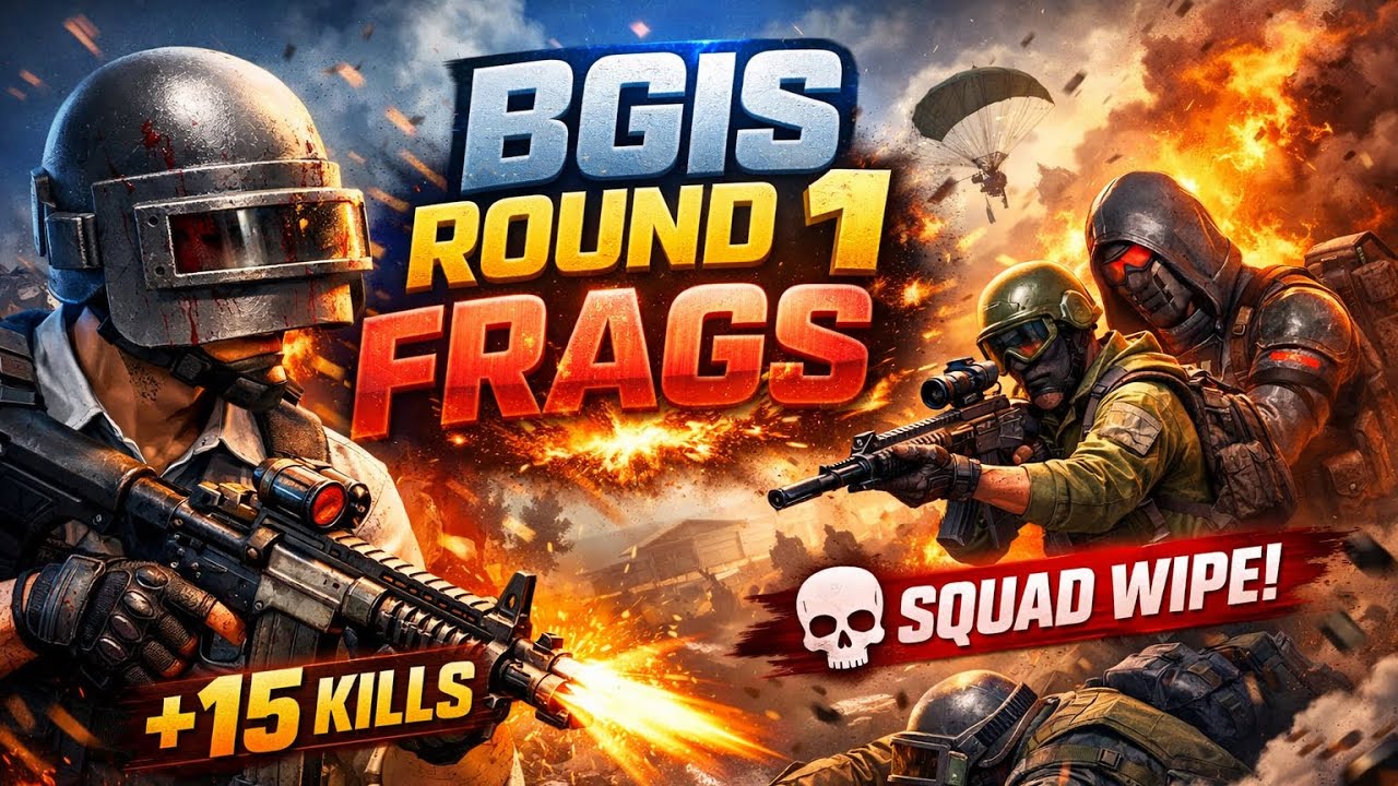 BGIS 2026 Round 1 Highlights | Deadly Frags & Clean Fights