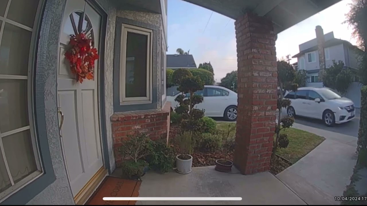 Package Stolen from Doorstep  Caught on CCTV Camera