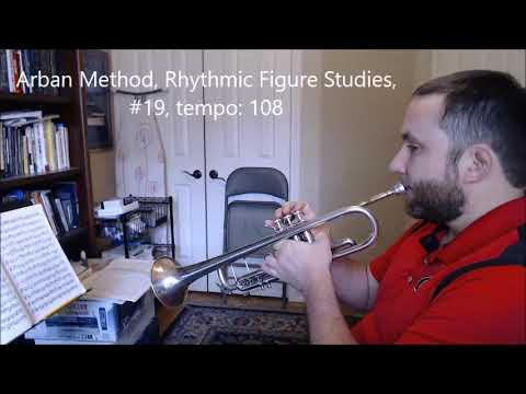 Arban Method, Rhythmic Figures, #19