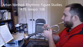 Arban Method, Rhythmic Figures, #19