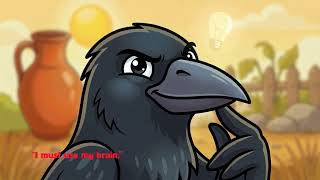 The Thirsty Crow Story for Kids | Moral Story in English