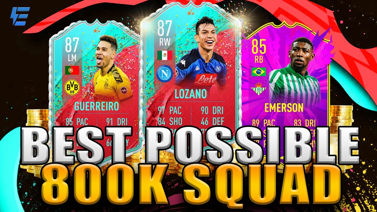 Fifa Best Possible 800k Team W Fut Birthday Lozano Fifa Ultimate Team Youtube