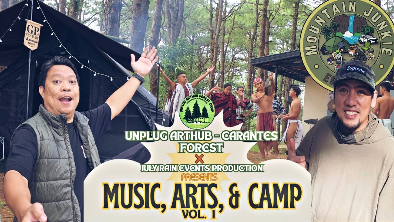 Camping, Music & Art in Baguio | Unplug Arthub Carantes Forest Vol. 1