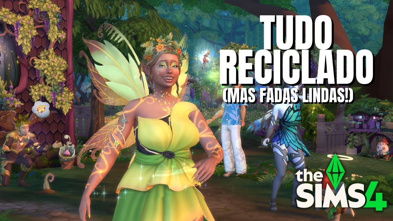 TUDO RECICLADO REACT | TRAILER NOVA EXPANSÃO THE SIMS 4 NATUREZA ENCANTADA