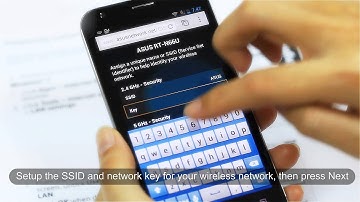 ASUS router Quick Installation Setup (QIS)