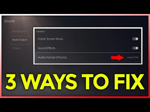 🔇 FIX PS5 AUDIO PROBLEM | 3 EASY METHODS