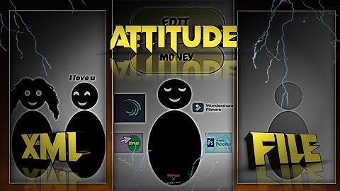 New attitude xml 💥💥🥵🥵 || Xml file 💥💥 || #ameditorbd