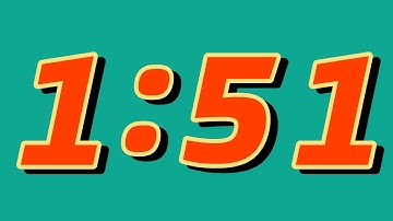 1 Minute and 51 Second Timer