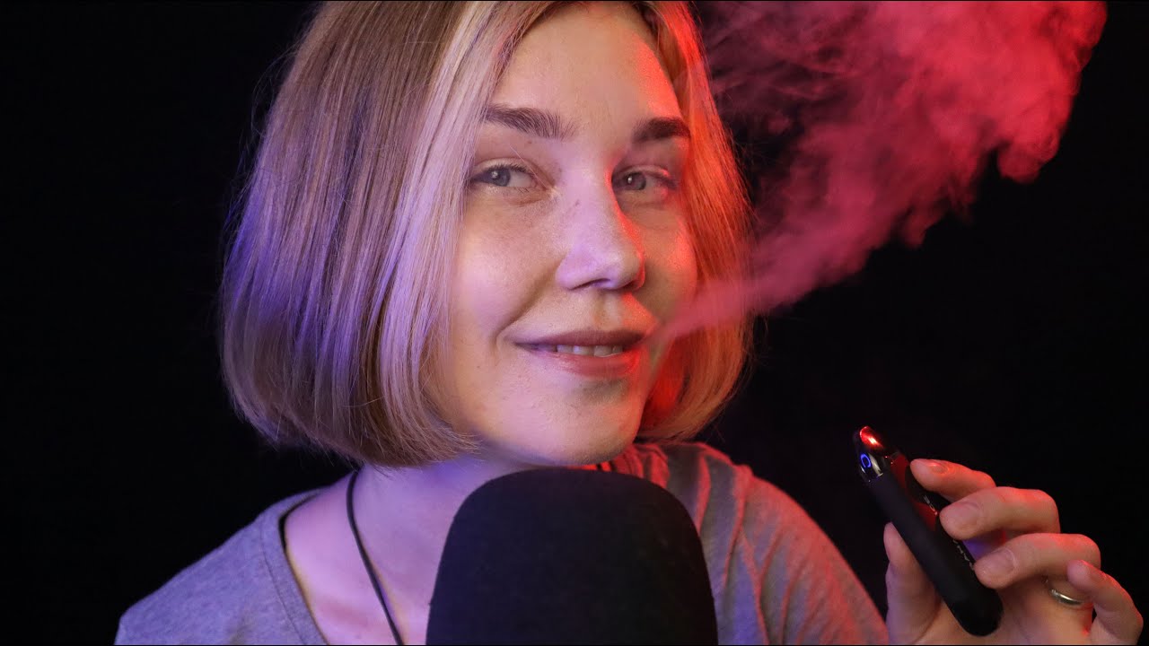 💨АСМР паровая терапия 2┃близкий шепот┃asmr Vape Therapy Youtube