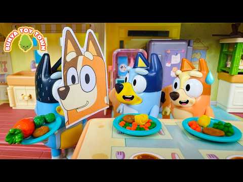 BLUEY - Bandit Pretends To Be Mum | Pretend Play with Bluey Toys